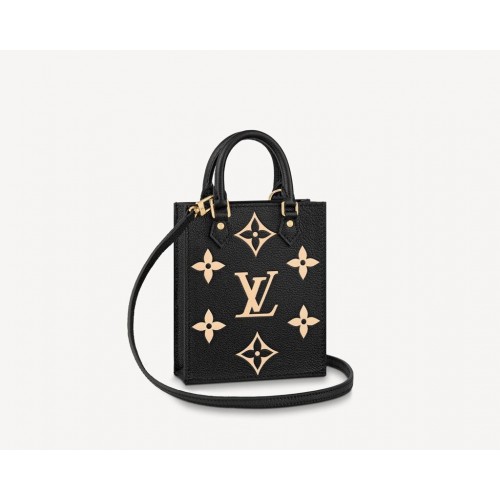 Louis vuitton SINCE 1854 PETIT SAC PLAT M80449 Black