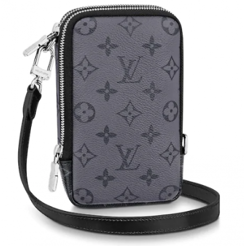 Louis vuitton original DOUBLE PHONE M69534 black