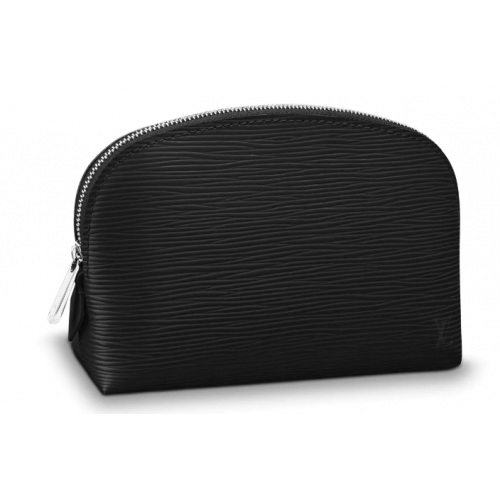 Louis vuitton original Epi Leather COSMETIC POUCH PM M52030 black
