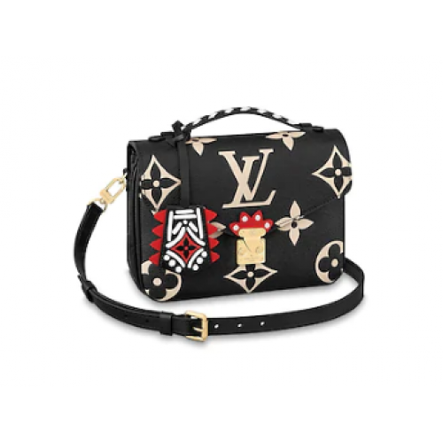 Louis vuitton original Louis Vuitton CRAFTY POCHETTE METIS M45384 black
