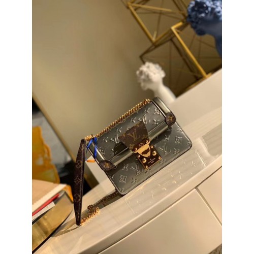 Louis vuitton original Monogam vernis M90445 grey