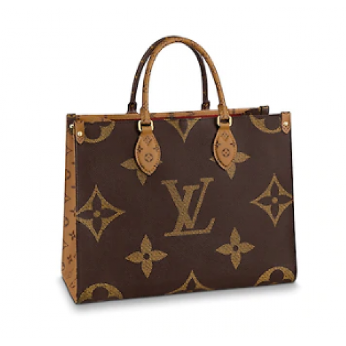 Louis vuitton original ONTHEGO Monogram Reverse Medium tote bag M45321