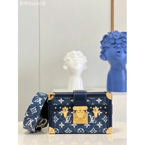Louis vuitton original PETITE MALLE M59717 blue