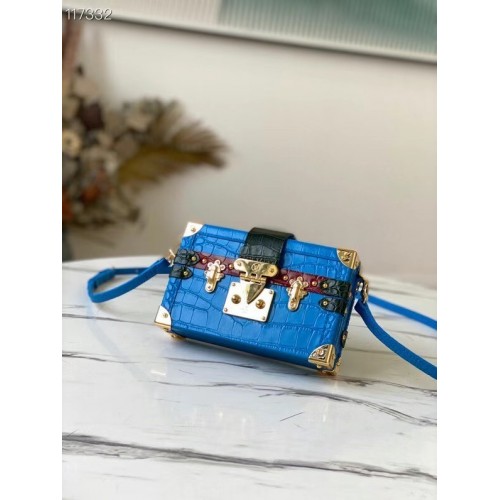 Louis vuitton original PETITE MALLE N92049 blue