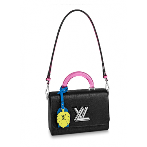 Louis vuitton original TWIST Medium tote bag M56132 black