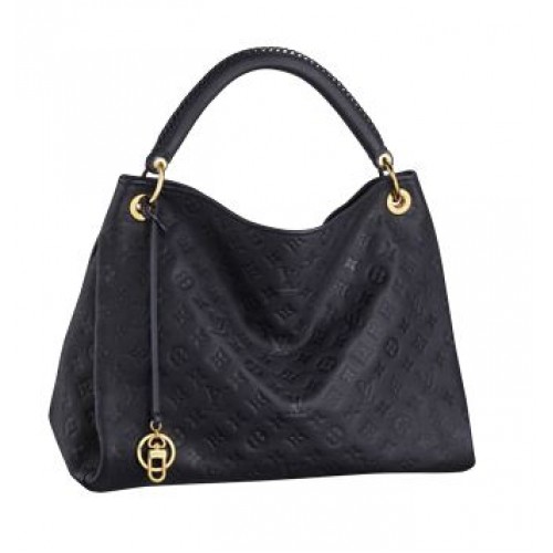 Hot Sell Louis Vuitton Monogram Empreinte Artsy MM M93448 Black