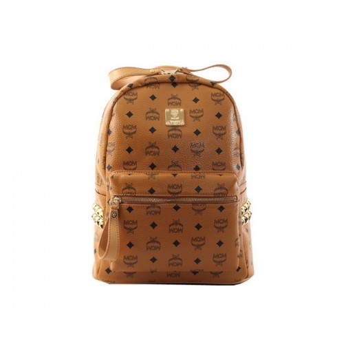MCM Stark Backpack Grainy Leather 40123 Camel