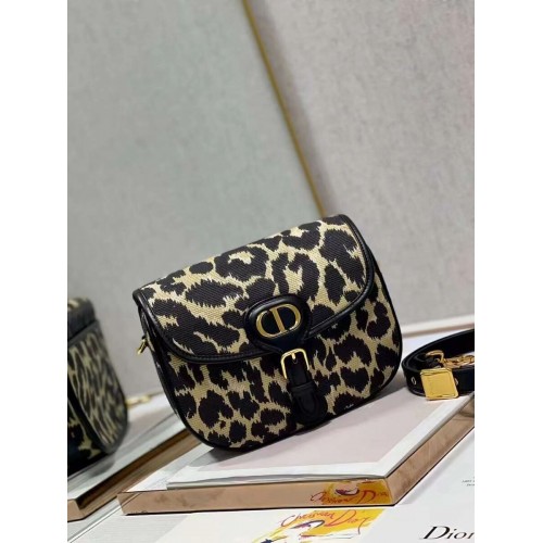MEDIUM DIOR BOBBY BAG Beige Multicolor Mizza Embroidery C9268E
