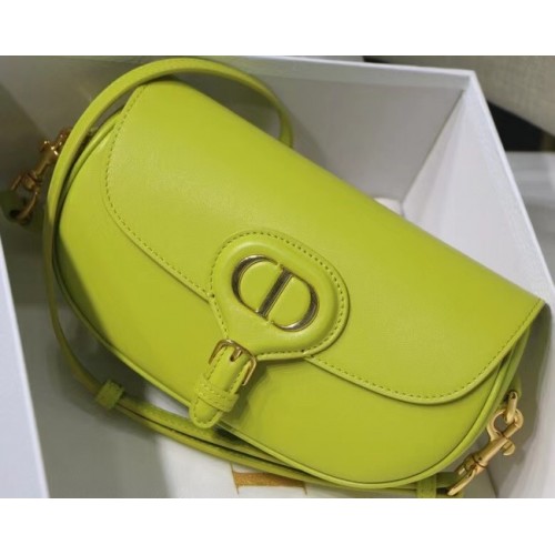 MEDIUM DIOR BOBBY BAG Warm Taupe Box Calfskin M9327 lemon