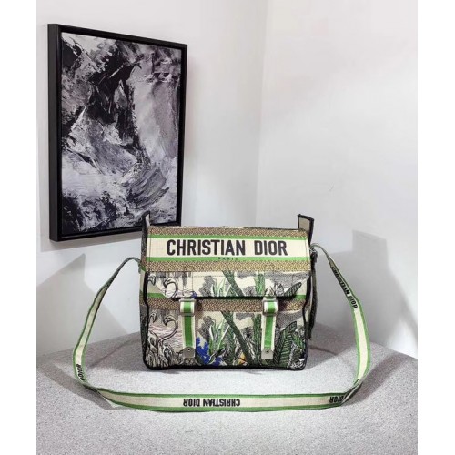 MESSENGER TAS DIOR OBLIQUE DIORCAMP M1291VRIS green