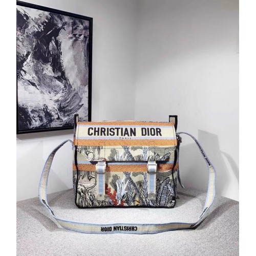 MESSENGER TAS DIOR OBLIQUE DIORCAMP M1291VRIS grey