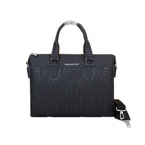 Michael Kors Calf Leather Briefcase 99051 Black