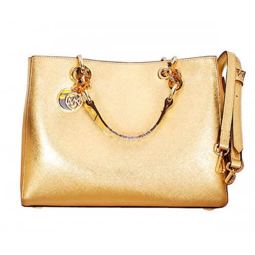 Michael Kors Jet Set Travel Bag MK8860 Gold