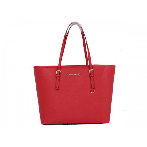 Michael Kors Jet Set Travel Tote Bag MK8703 Red