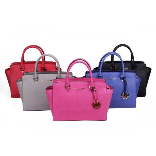 Michael Kors MK1866 Selma Top-Zip Satchel Bag