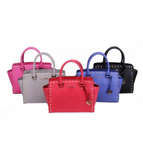 Michael Kors MK1867 Selma Top-Zip Satchel Bag