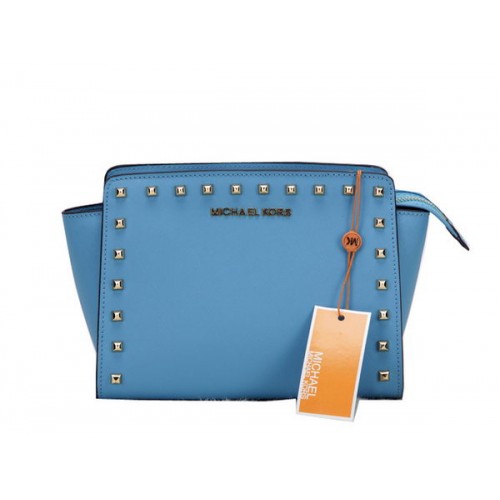Michael Kors MK1869 RoyalBlue Mini Selma Messenger Bag