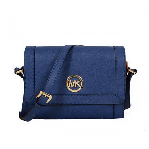 Michael Kors Messenger Bag Saffiano Leather MK8702 RoyalBlue
