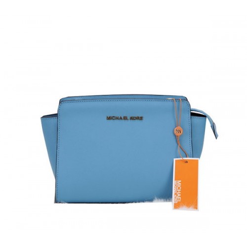 Michael Kors Mini Selma Messenger Bag MK1869 SkyBlue