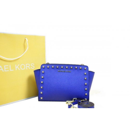 Michael Kors Mini Selma Messenger Bag MK1888 Blue
