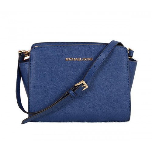 Michael Kors Mini Selma Messenger Bag MK8701 RoyalBlue