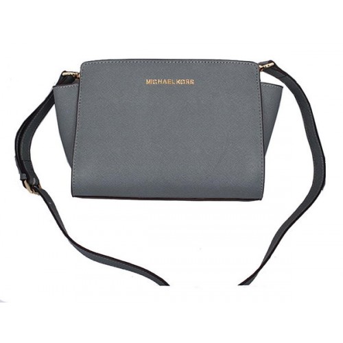 Michael Kors Mini Selma Messenger Bag MK8710 Gray