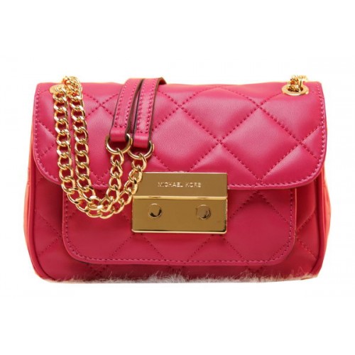 Michael Kors Original Leather Clutch Bag MK0819 Rose