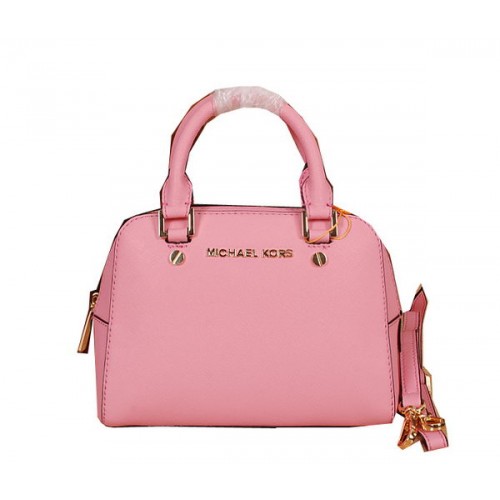 Michael Kors Original Saffiano Leather Top Handle Bag MK2603 Pink