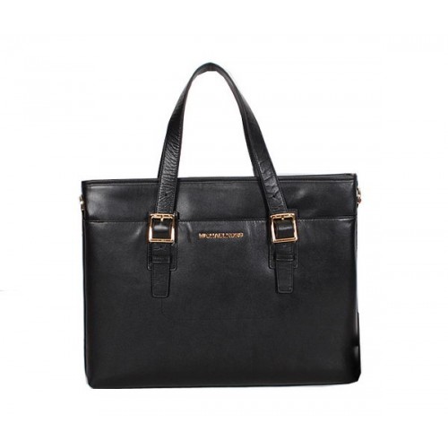 Michael Kors Smooth Calf Leather Briefcase 99061 Black