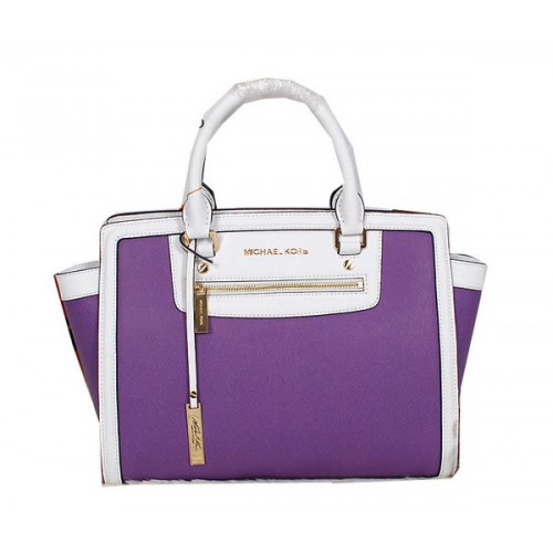 Michael Kors Sophie Shoulder Bag Original Leather MK9025 Purple