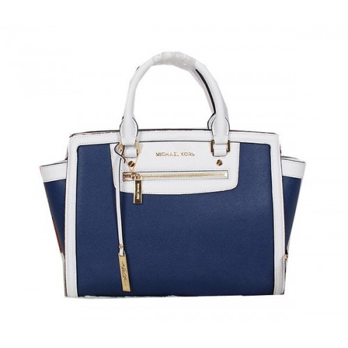 Michael Kors Sophie Shoulder Bag Original Leather MK9025 RoyalBlue