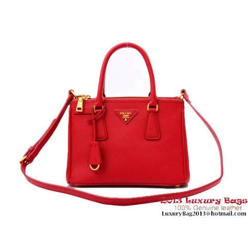 New Color Prada Saffiano Calfskin Leather Small Bag BN2316 Red