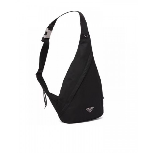 Prada Brushed leather bag 2VH092 black