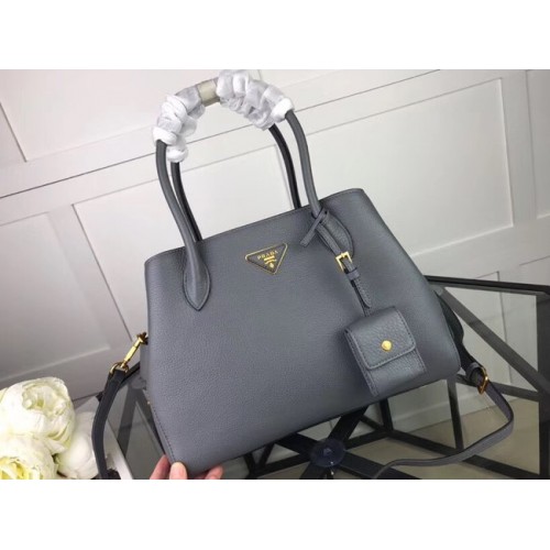 Prada Calf leather bag 1127 grey