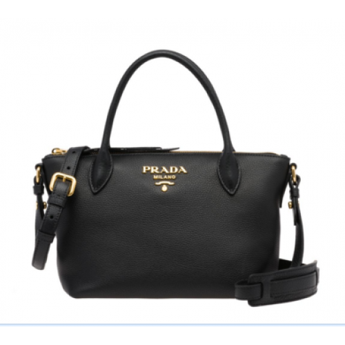 Prada Calf leather bag 1BA111 black