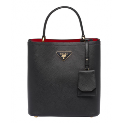 Prada Double Saffiano leather bag 1BA212 black
