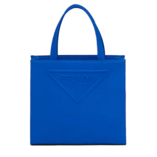 Prada Drill tote bag 1BG382 blue