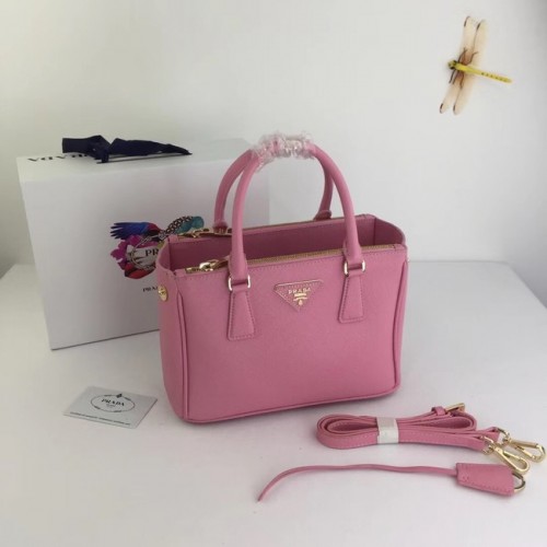 Prada Galleria Small Saffiano Leather Bag BN2316 pink