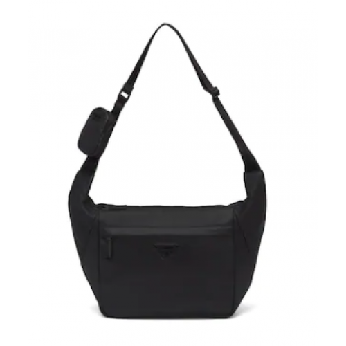 Prada Leather shoulder bag 2VH125 black