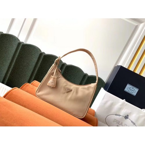 Prada Re-Edition 2000 nylon mini-bag 1NE515 apricot