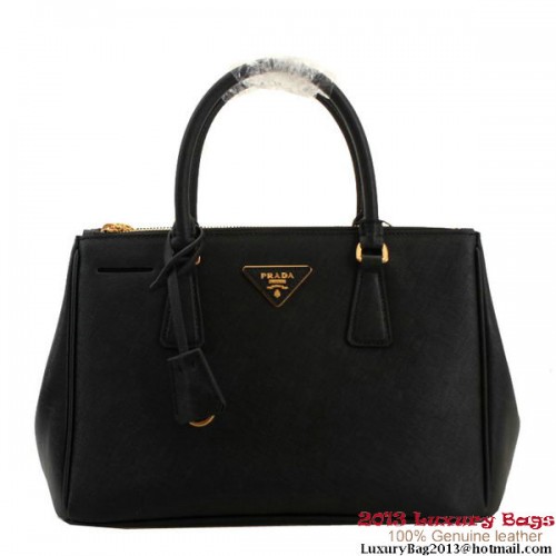 Prada Saffiano 30cm Tote Bag BN1801 - Black