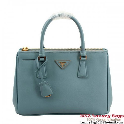 Prada Saffiano 30cm Tote Bag BN1801 - SkyBlue