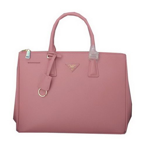 Prada Saffiano Calfskin Leather Tote Bag PBN1786 Light Pink