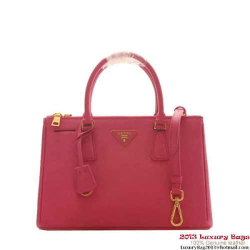 Prada Saffiano Leather 30cm Tote Bag BN1801 Rose