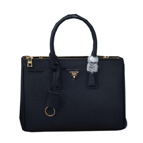 Prada Saffiano Leather Tote Bag PBN1801 Black