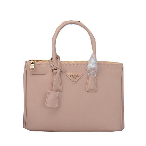 Prada Saffiano Leather Tote Bag PBN1801 Light Pink