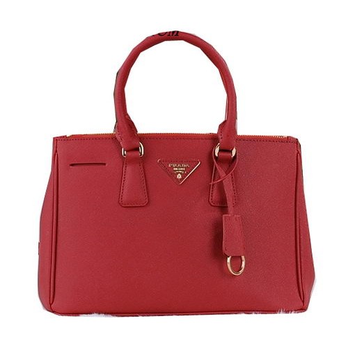 Prada Saffiano Leather Tote Bag PBN1801 Red