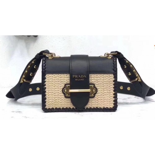 Prada Top Qualiyt Bag 1BA215 Black