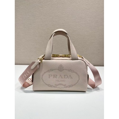 Prada leather tote bag 1DH770 light pink
