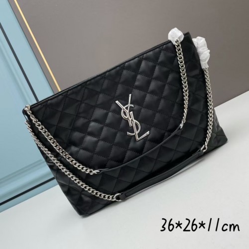 SAINT LAURENT LEATHER BAG 202611 BLACK